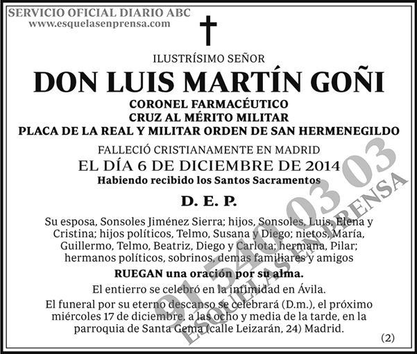 Luis Martín Goñi